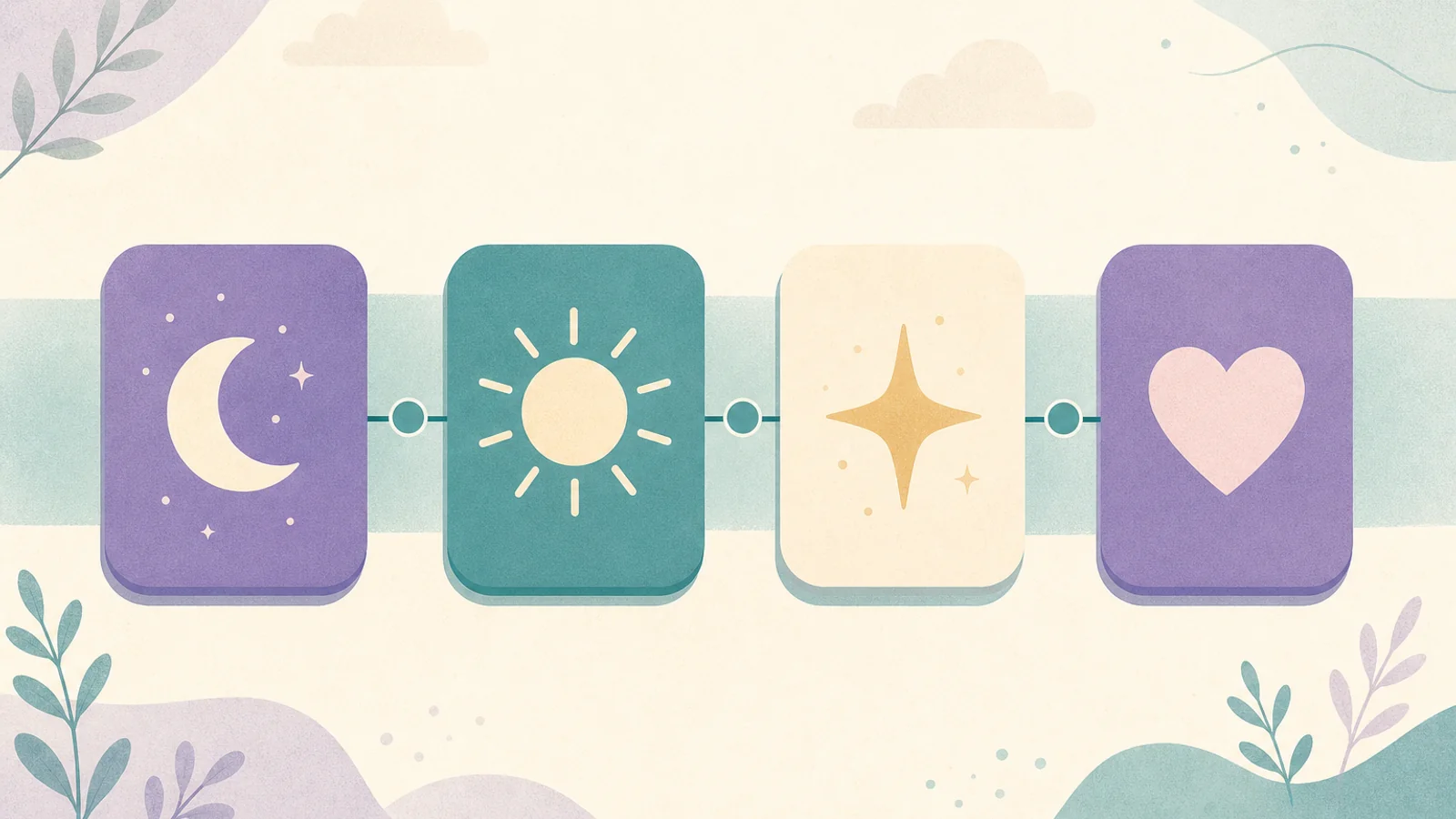 Soft timeline illustration of treatment phases — IVF medications guide