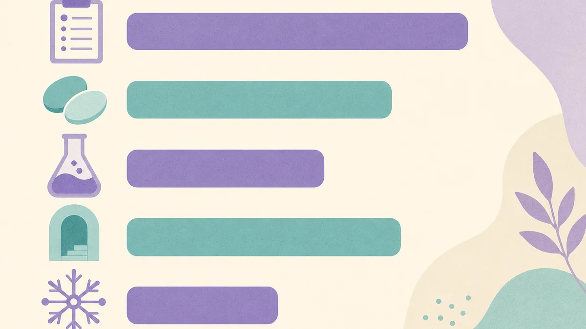 Calm abstract illustration suggesting thoughtful planning around the costs of fertility treatment