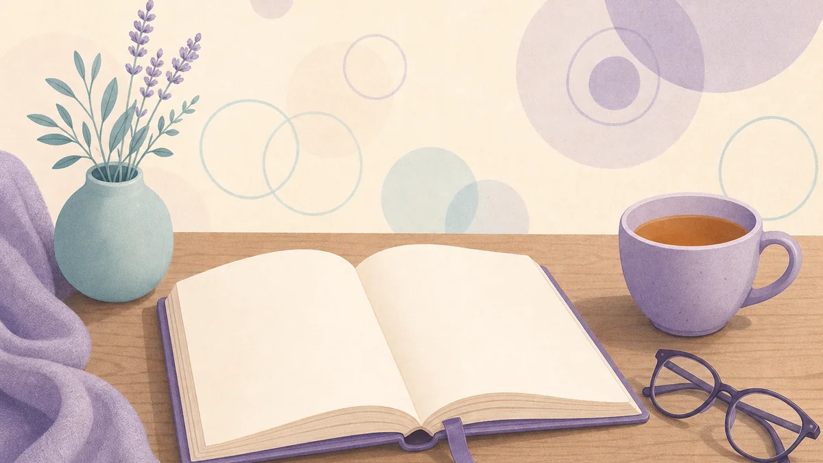 Calm abstract illustration suggesting a hopeful fertility journey